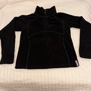 Obermeyer girls furry fleece 1/4 zip XL